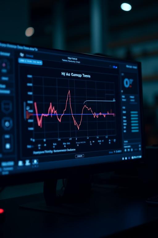 Grafik hasil tuning pada monitor dyno
